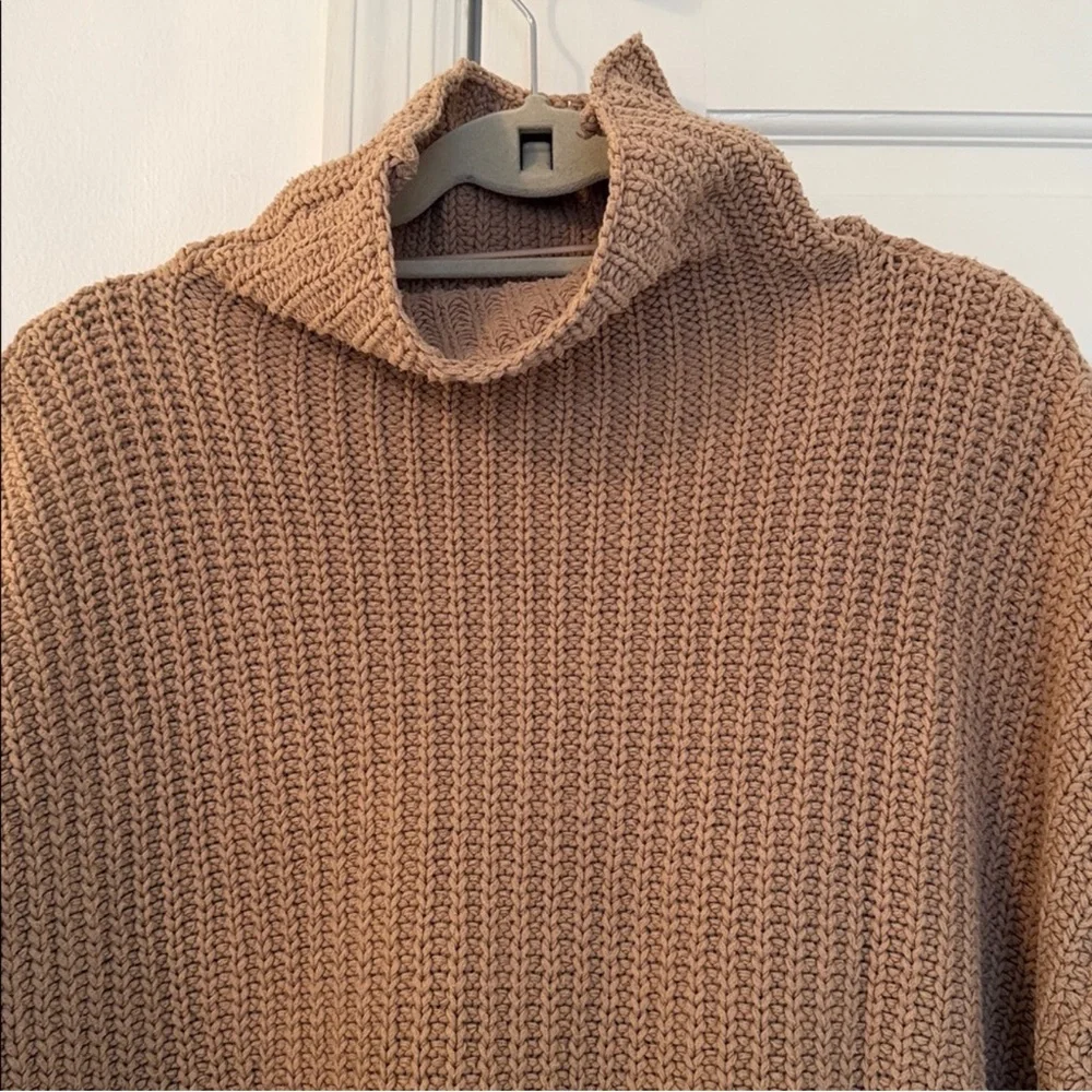 Free People Swim Too Deep Turtleneck Sweater XS
